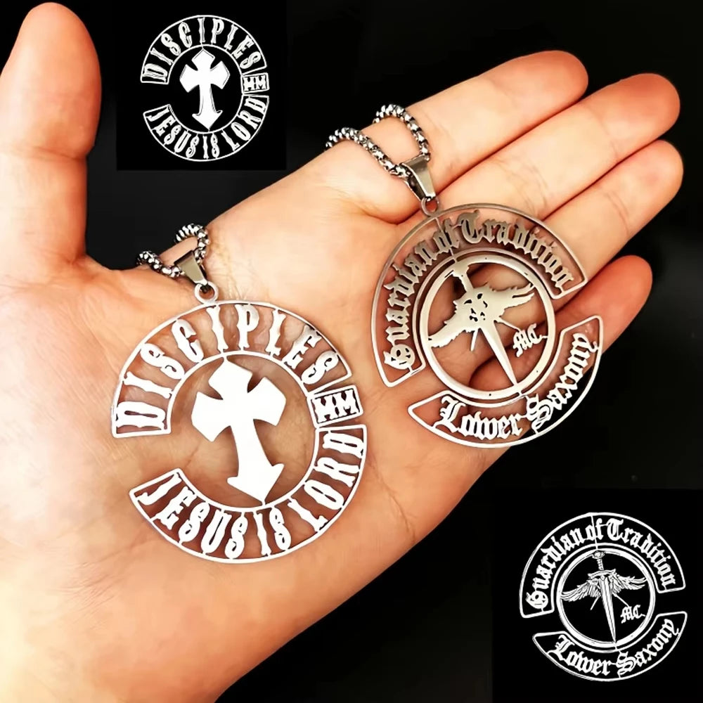 NEWLiFE REBEL Boardwalk Pulse Necklace in Stainless Steel