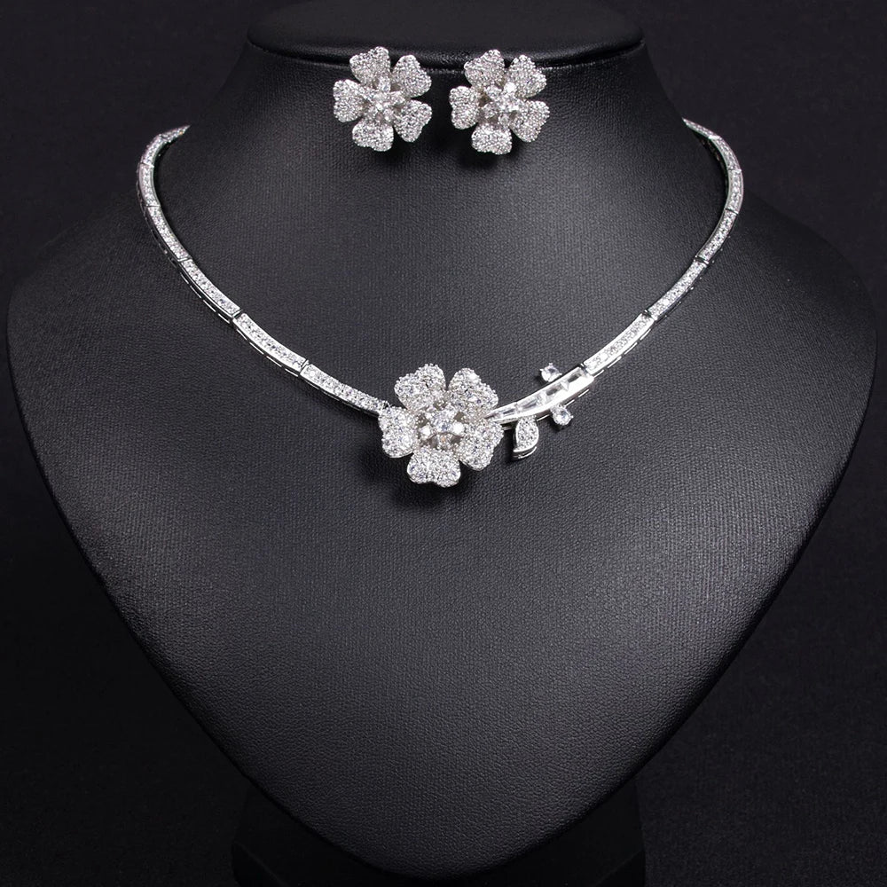 Gemfiori High End Luxury Hot Selling New Product Colorful Gemstone Women's Luxury Suit Bride Wedding Accessories Collarbone Chain