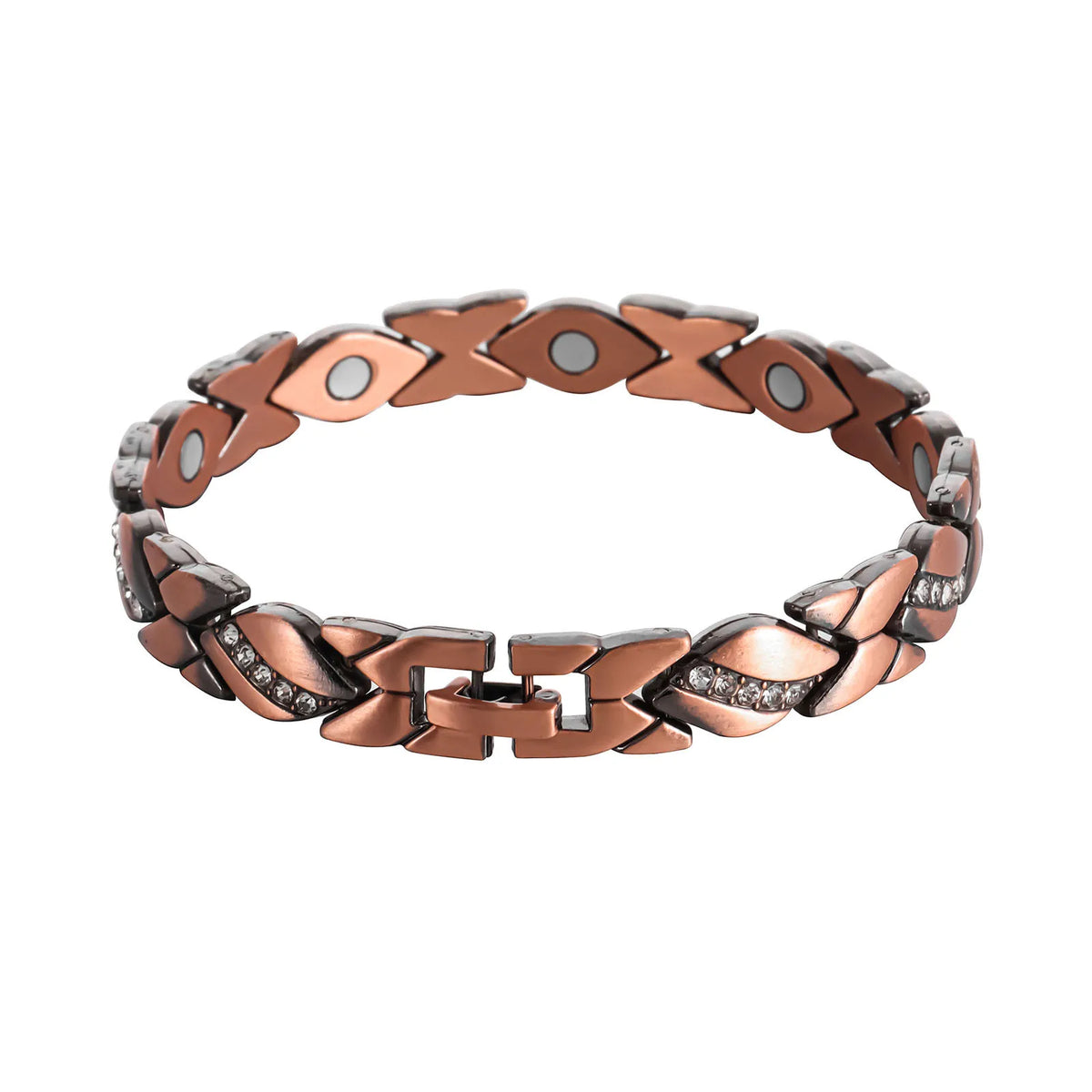 NewLife - Magnetic Leaf Zinc Alloy Bracelet