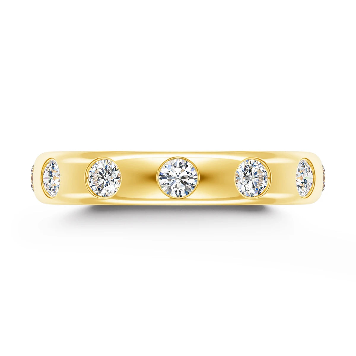Gioiellieri High Jewelry Men Women Valentine's Day Gift Engagement Wedding Fine Jewelry Hollow 14K Gold Unisex Ring Bulk Order
