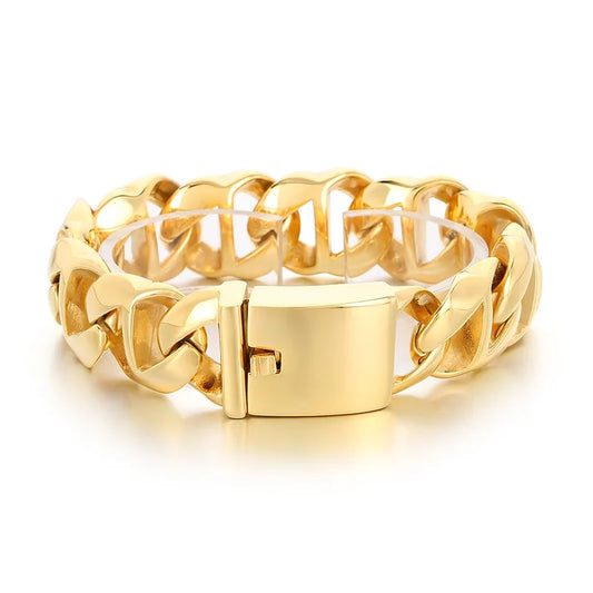 KALEN Vintage Multiple Color Fine Jewelry Bracelets Stainless Steel Links Fashion Bracelets Homme