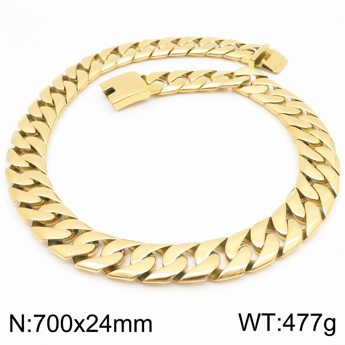 REBEL Men Hip Hop Stainless Steel Jewelry Set Cuban Links Fashion Bracelets Fashion Necklaces