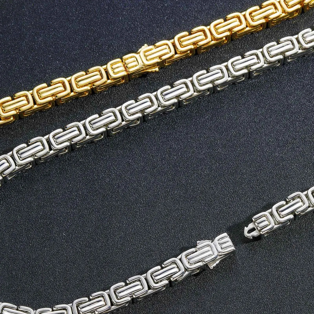 NEWLiFE REBEL Bold Drift Brass Necklace