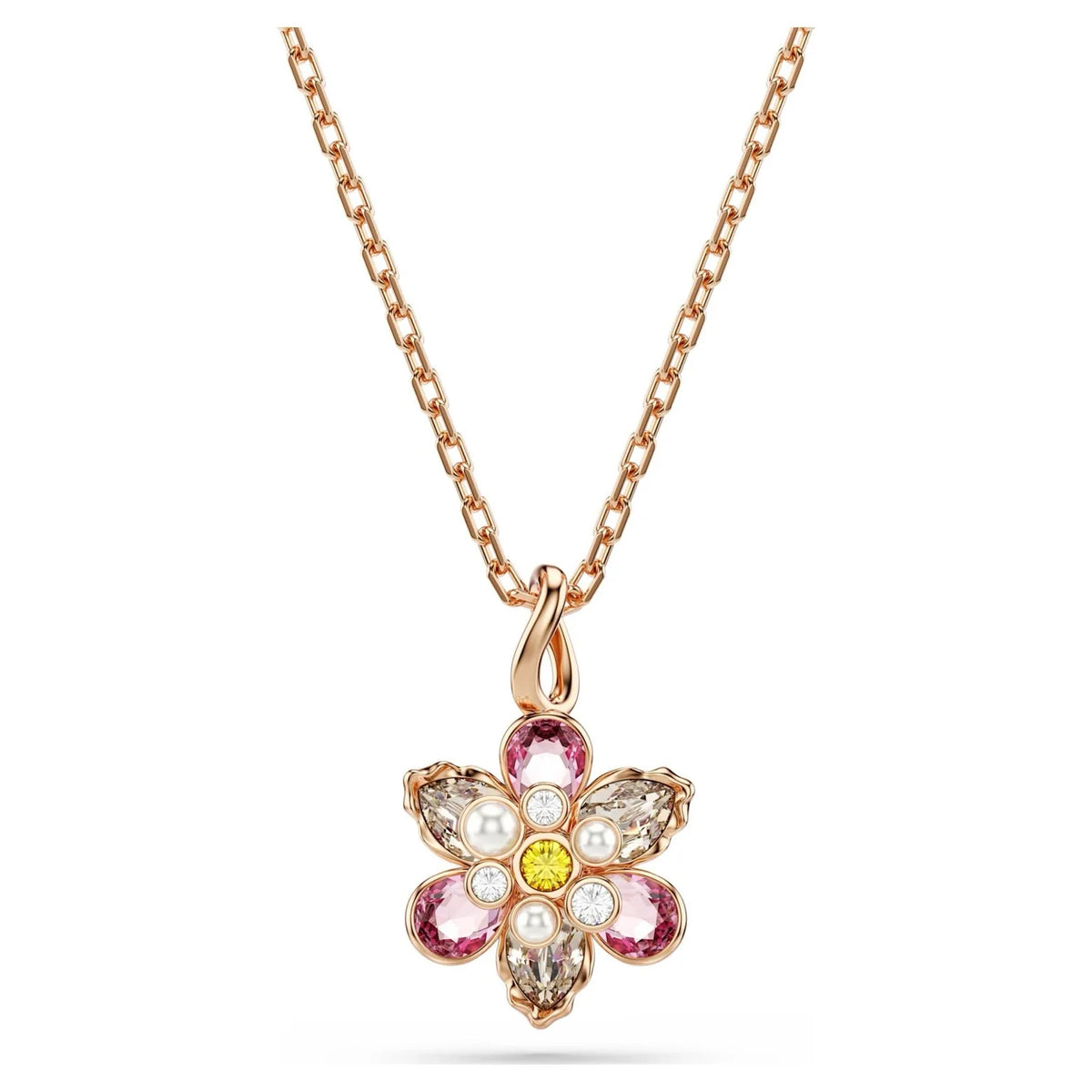 Gemfiori Austria Ldyllia Series High-quality Flower Jewelry Set, Jewelry