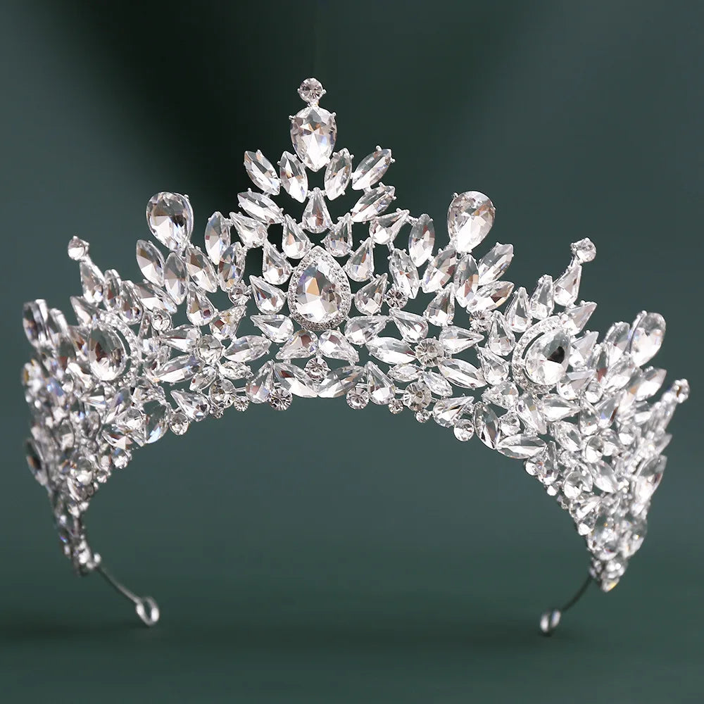 2026 High Quality Fashion Jewelry Luxury Bridal Hair Accessories Tiaras De Novia Crown Tiara