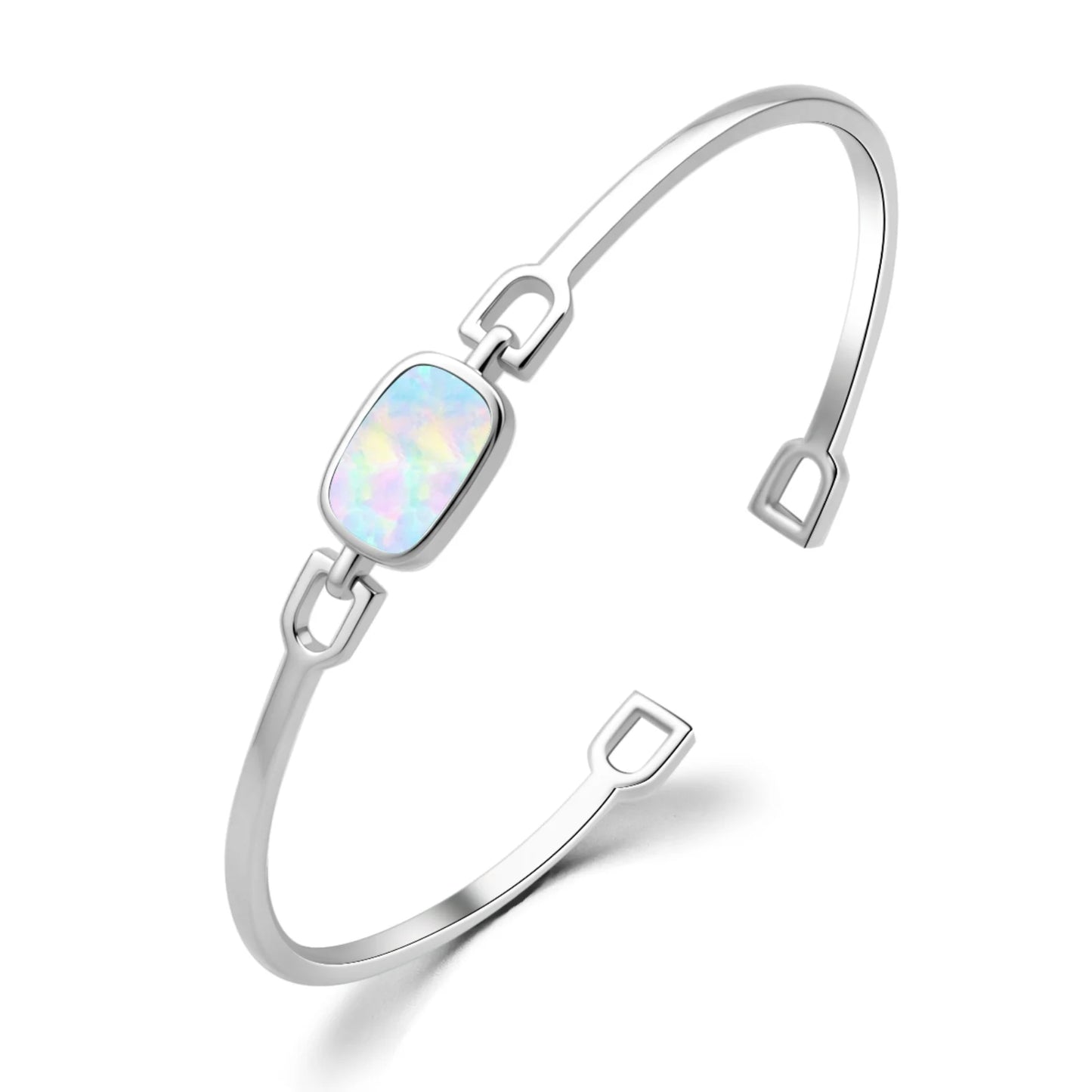 Modern Brass Minimalist Ocean Opal Ring-Hawaiian Design Bulk Jewelry Supplier