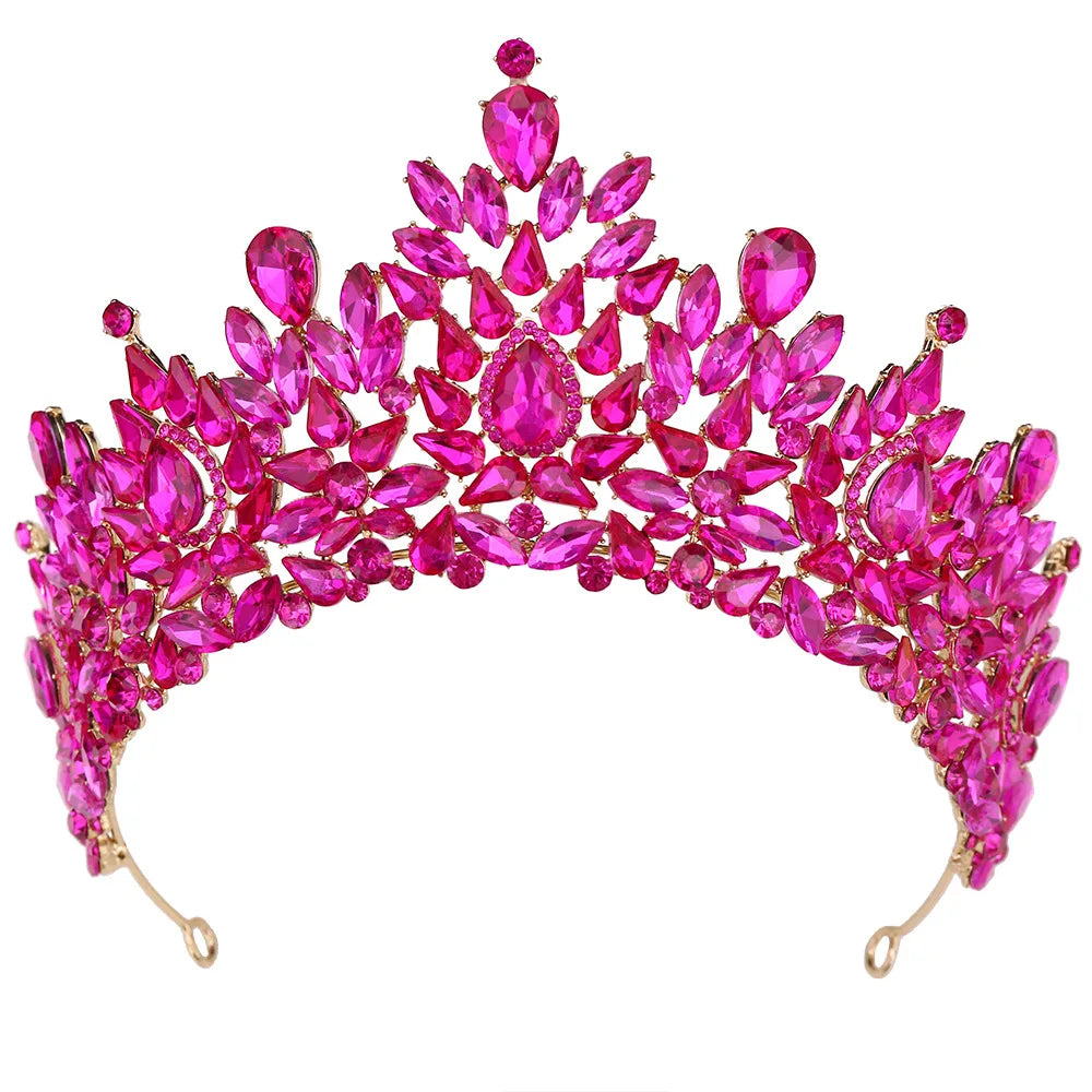 2026 High Quality Fashion Jewelry Luxury Bridal Hair Accessories Tiaras De Novia Crown Tiara