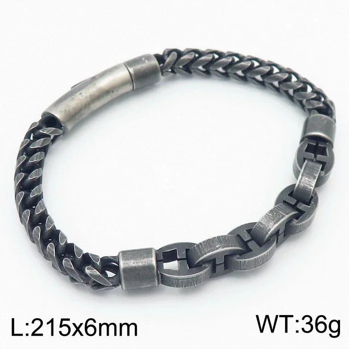 NEWLiFE REBEL Promenade Turn Jewellery Set in Stainless Steel