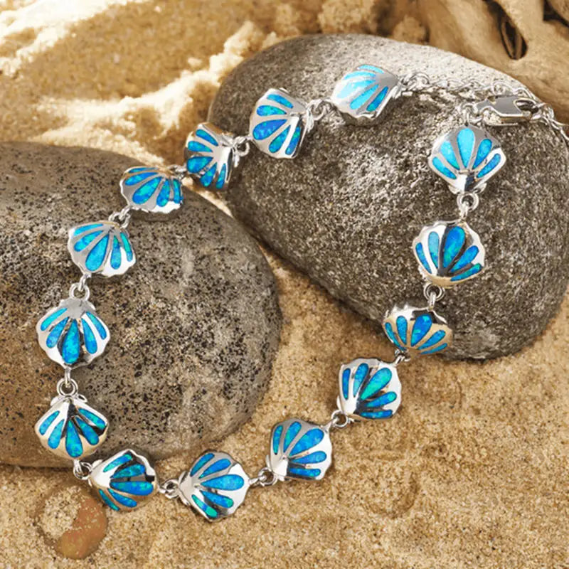 Opal Bohemian Hawaiian Opal Bracelet Exquisite Crystal & Gemstone Design, Fashionable Jewelry for Women
