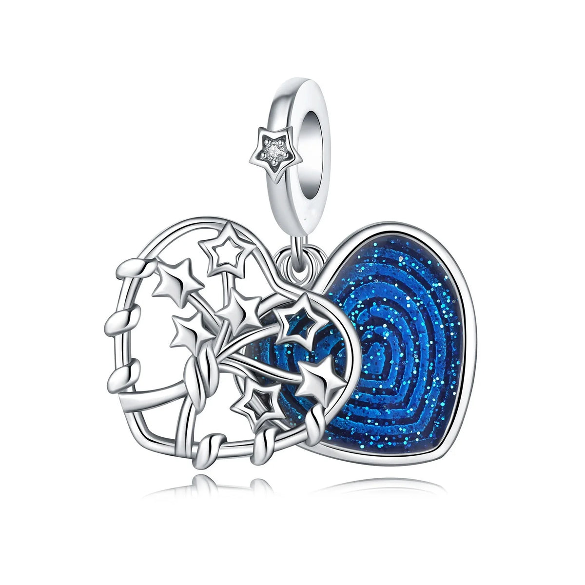 S&S Love-Themed Charm Pendant Collection | Silver Plated Alloy | 16 Designs | Bracelet & Necklace Charms | S&S Collection
