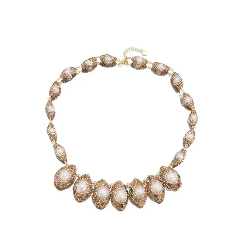 GLSEEVO 18K Gold Plated Natural Freshwater Pearl Jewellery Sets — Luxury Bridal & Wedding Collection