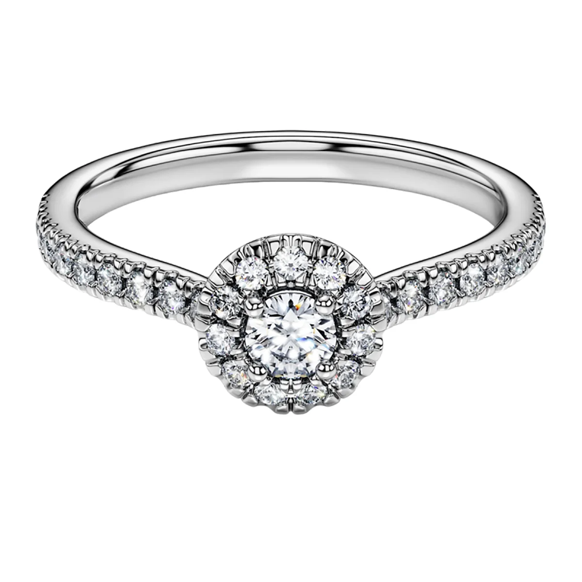 S&S Radiant Luxury Ring, Meticulous Handwork, Glamorous Jewelry for Wedding and Celebration Events