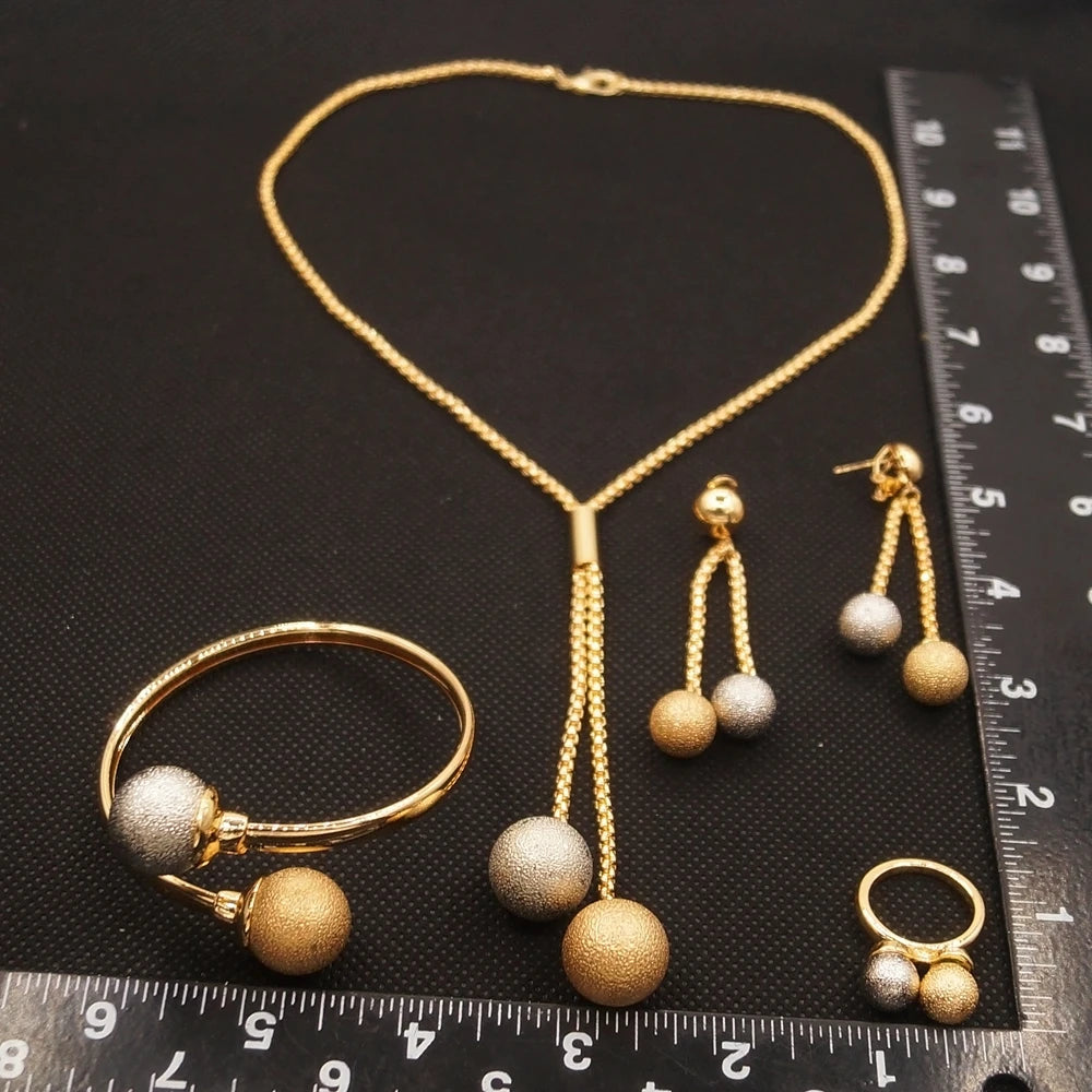 Zhuerrui Luxury Design 18K Brazilian Gold Style Party Factory Direct Trendy  Wholesale for Woman Jewelry SetsHN21031314