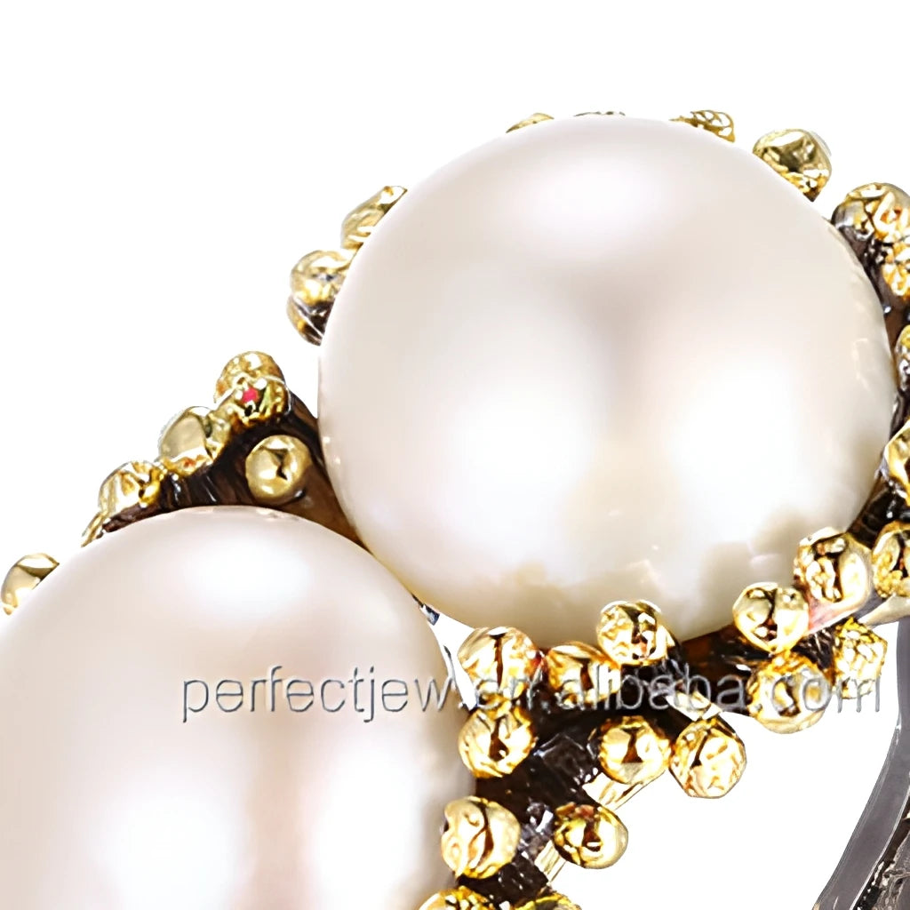 Designs Designed 925 Sterling Silver Rings Aesthetic Jewelry High Quality Handmade Pearl Wholesale Vintage Women's Perfect