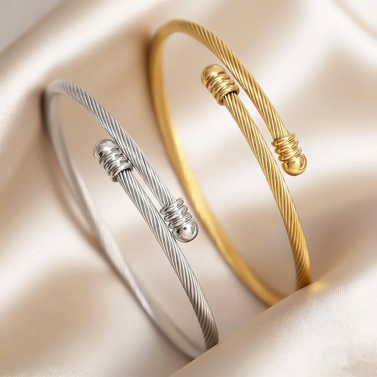 NEWLiFE REBEL Latitude Trace Stainless Steel Bracelet
