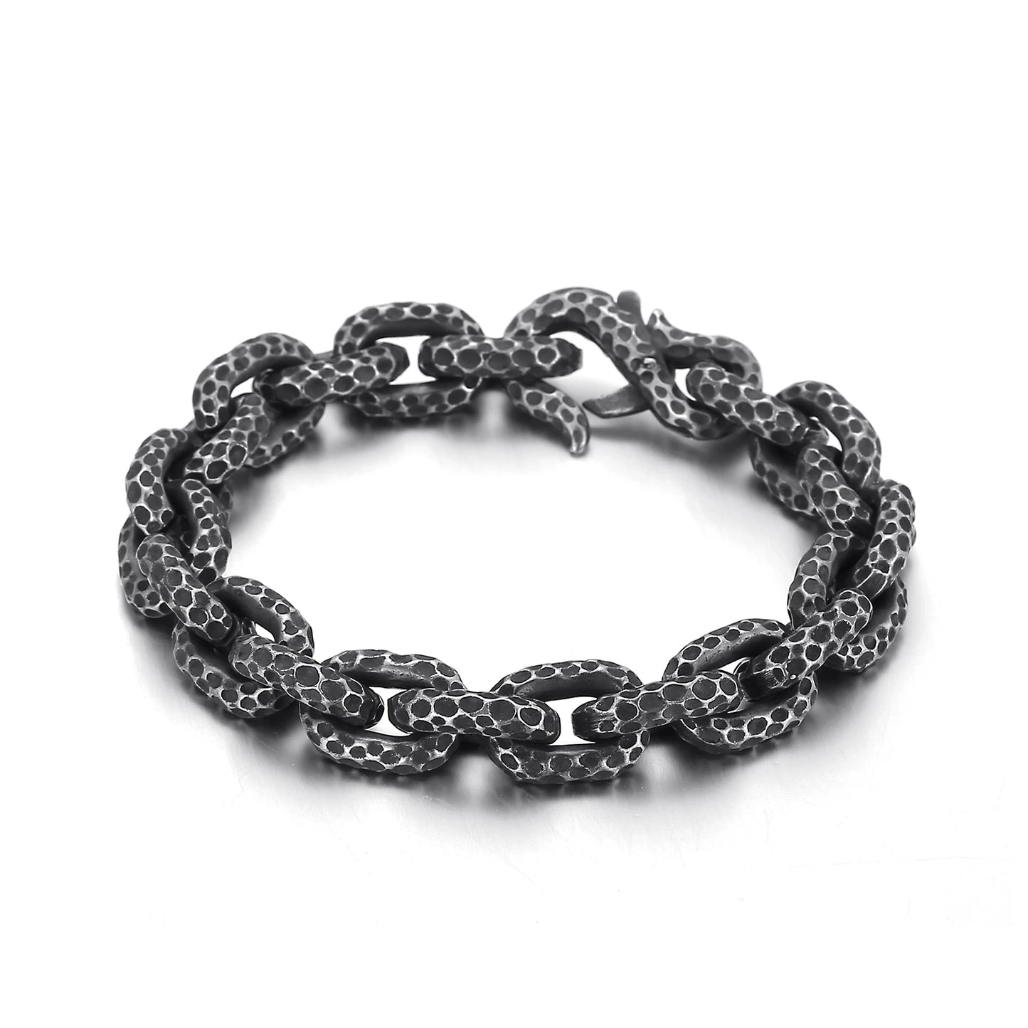 KALEN Personality Punk Bracelets Bangles Men Charm Stainless Steel Bracelet Jewelry