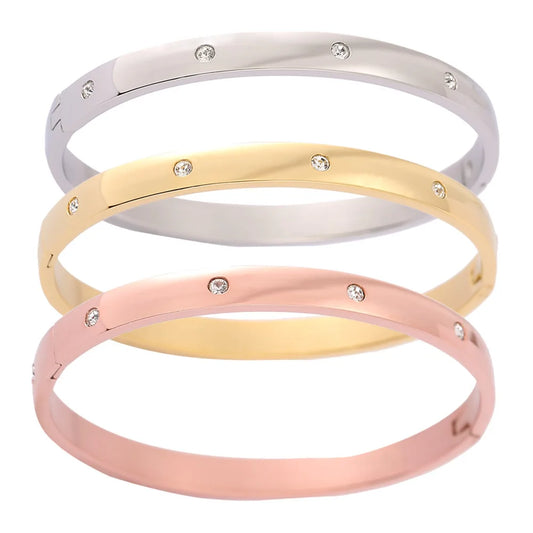 NEWLiFE REBEL Midnight Line Stainless Steel Bracelet
