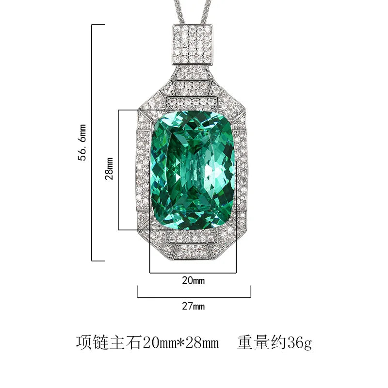 REDheart Inlaid Zircon Copper Gold-Plated Flower Design Perfume Pendant Fashion Simulation Color Treasure Luxury Atmosphere Wedding Party