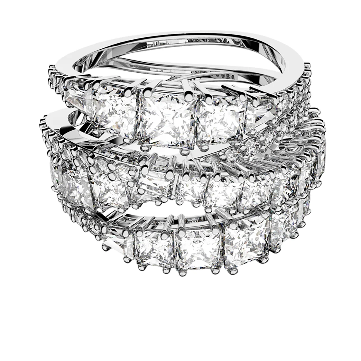 S&S Elegant Vintage Luxury Band Ring with Zircon Stylish Accessory for Weddings Engagements Parties & Anniversary Gifts