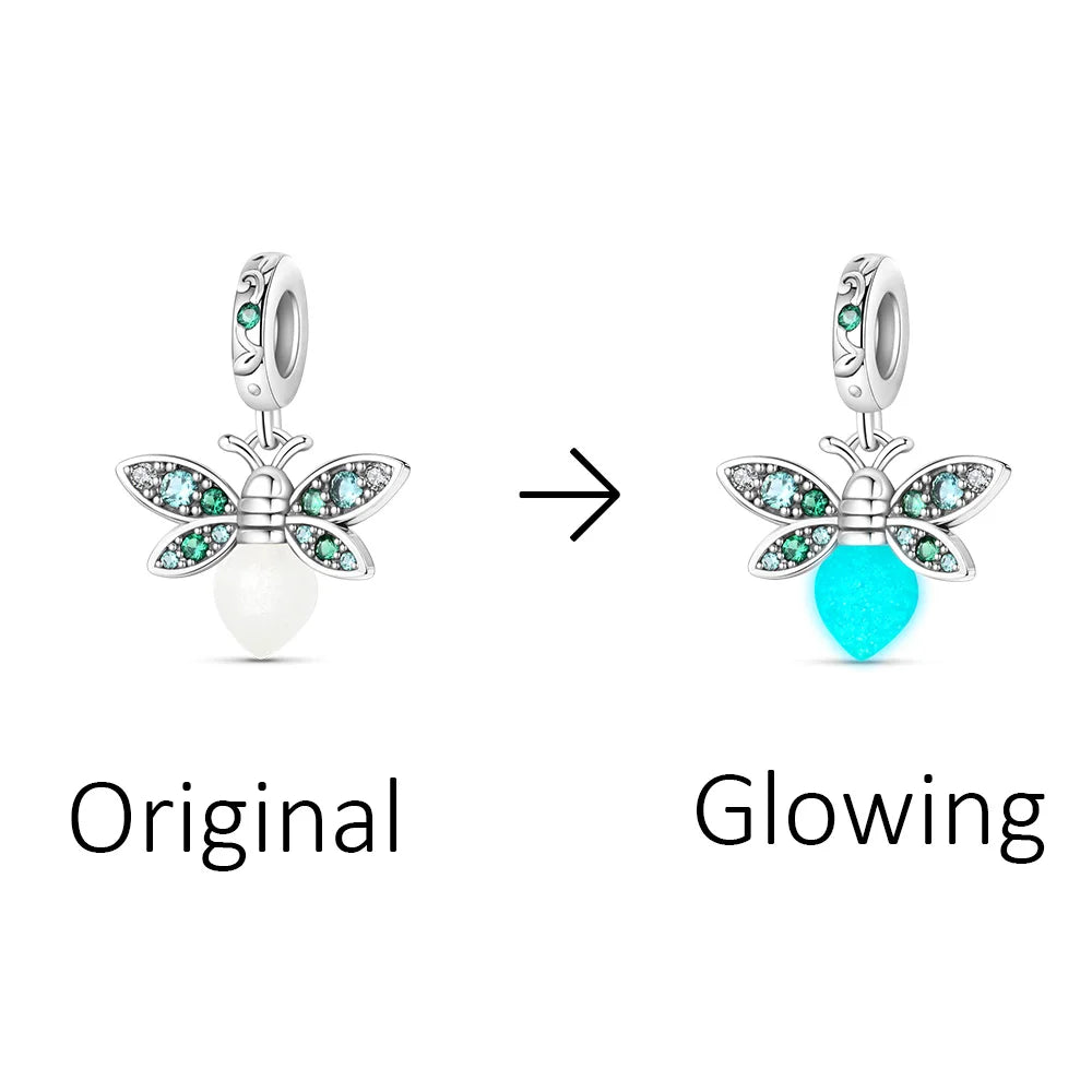 S&S Engraved Glow Pendant Charm | Silver Plated | S&S