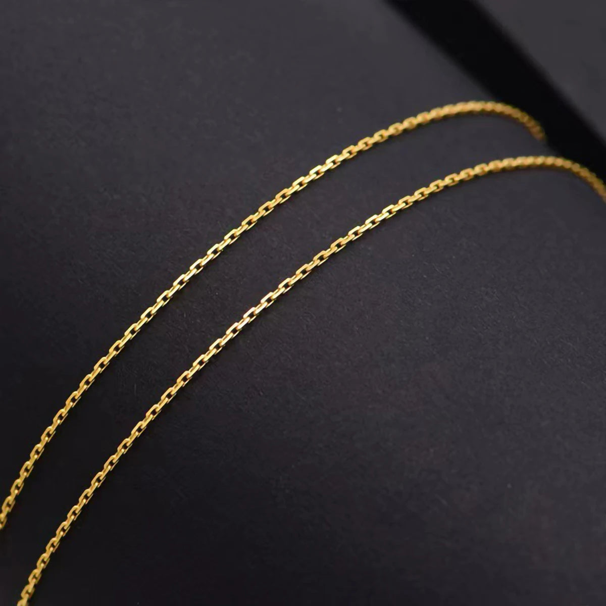 Gioiellieri Factory Price AU750 Men Women Girl Cross Necklace Chain 18K Real Gold Jewelry