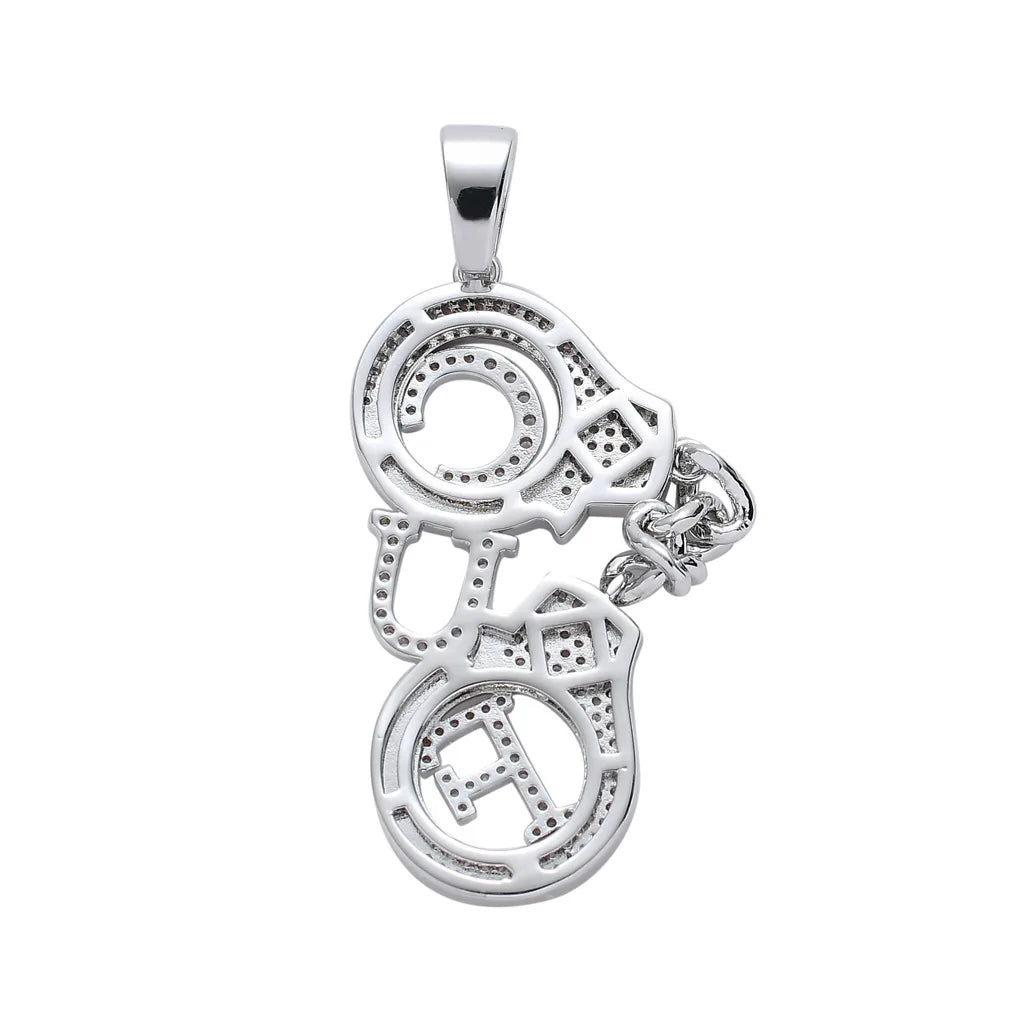 BiG-BOSS Necklace European Hip Hop Ornament Pendant Inlaid Zircon Hiohop Personality Male Trendsetter