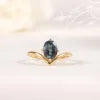 ArtistA Abiding Custom Various Designs Gold Plated 925 Silver Multishape Lab Grown Alexandrite Wedding Engagement Rings for Women
