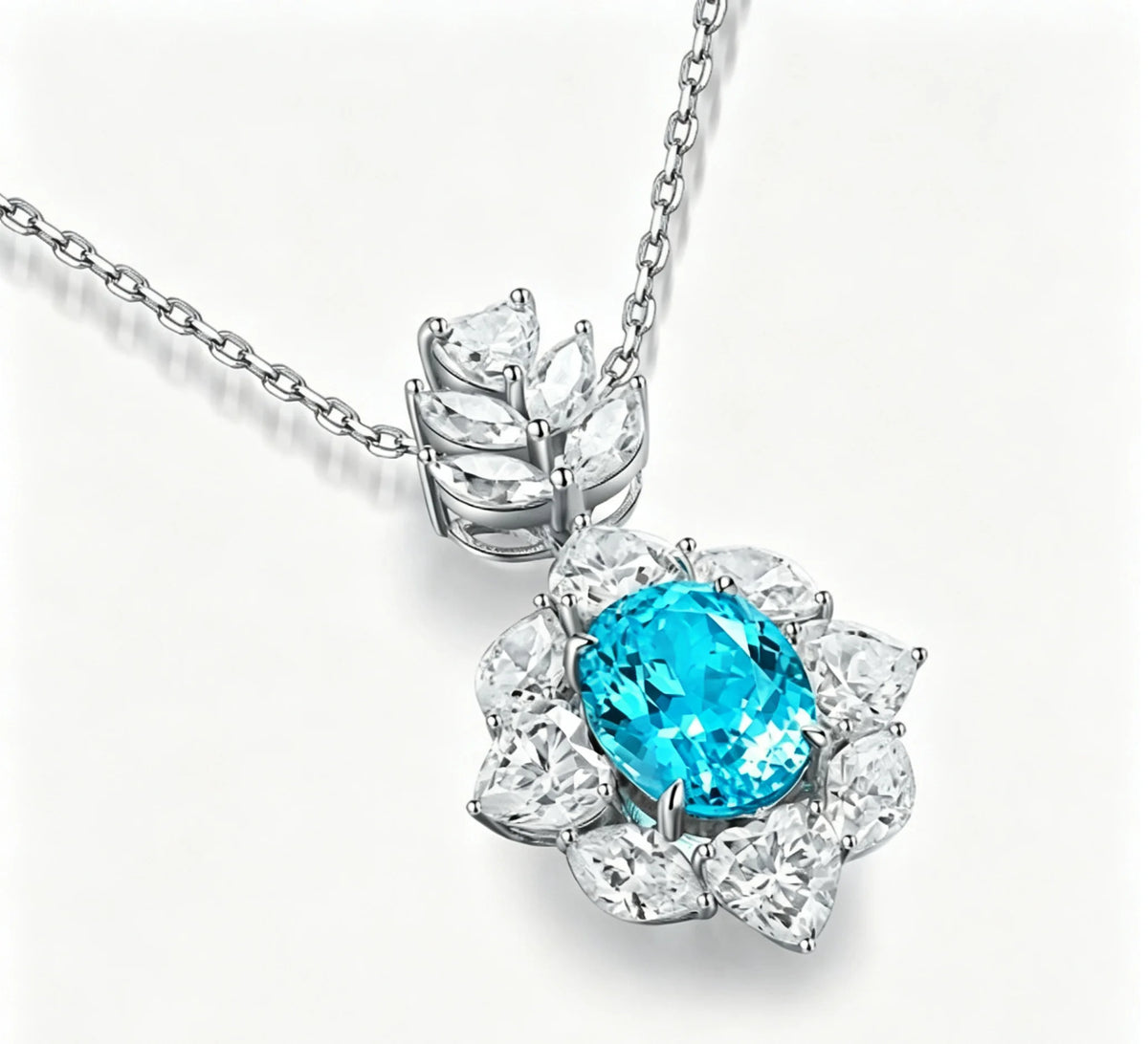 S&S 925 Silver Paraiba Tourmaline Natural Stone Jewellery – Collection