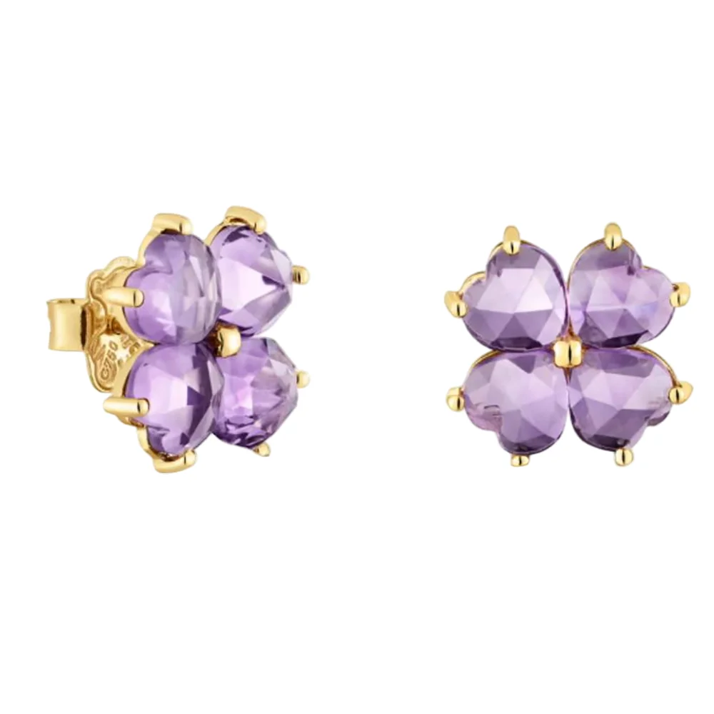 S&S Vintage Bear Drop Earrings with Imitation Pearl & Zircon — S&S Collection