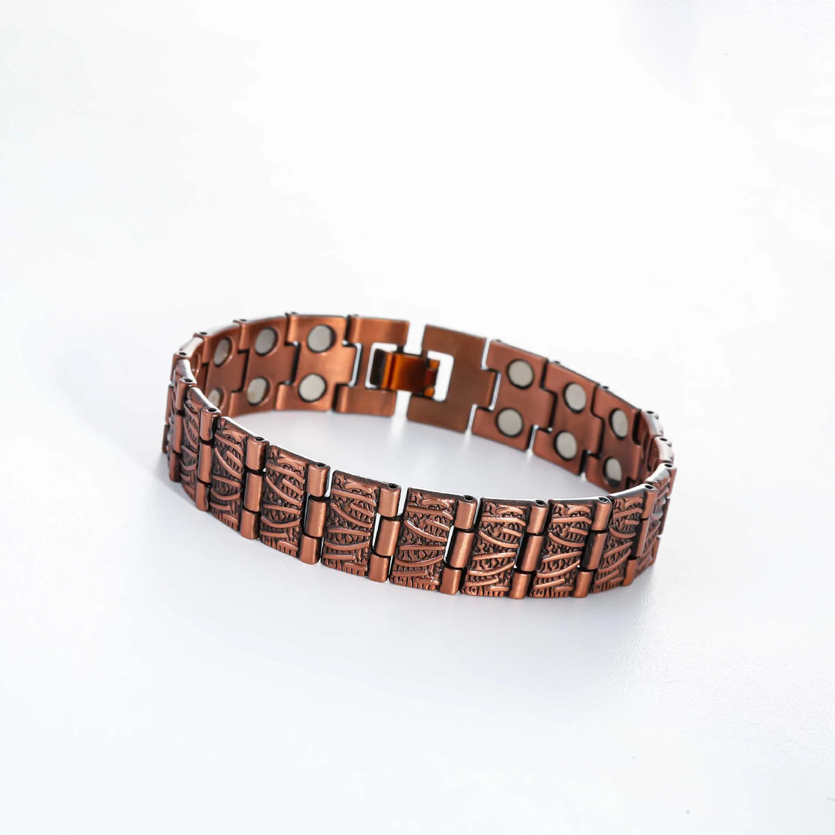 Hot-Selling High-End Kevlar Gold Plated Zinc Alloy Strong Neodymium Magnet Magnetic Therapy Bracelet