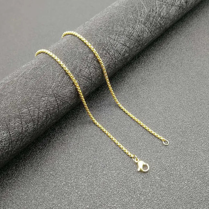 Hip Hop Moon Muscle Male Dumbbell Waterproof Stainless Steel Fashion Pendant Necklaces 18K Gold Plated for Male Man Mens