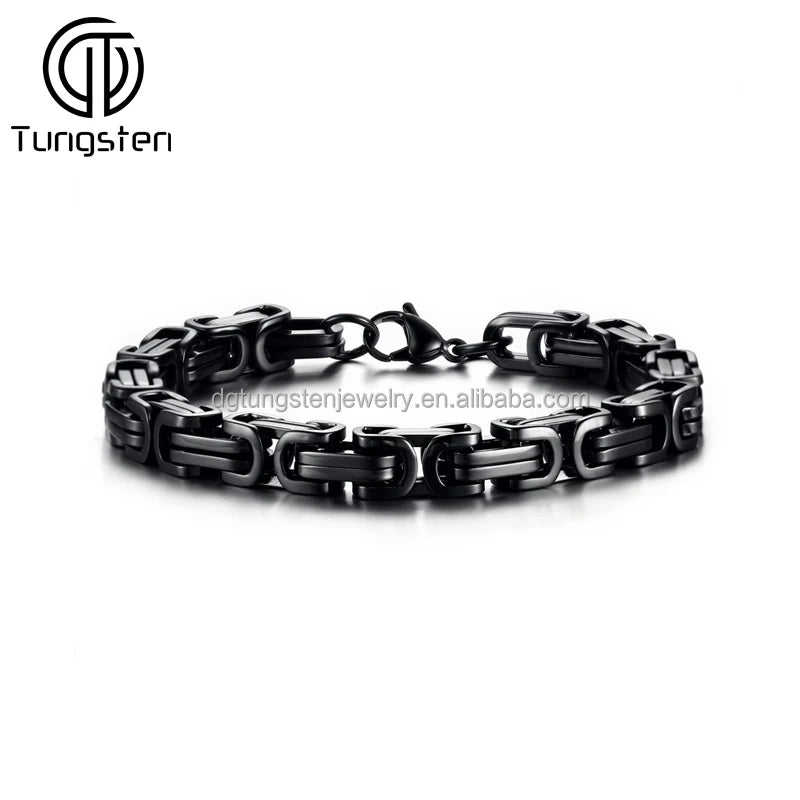 REBEL VIKING Byzantine Chain Bracelet – 6mm Stainless Steel