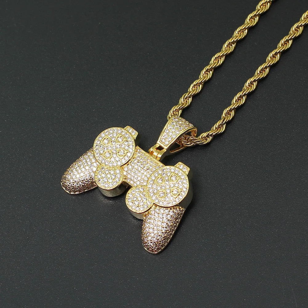 NEWLiFE BiG-BOSS 3mm Rope Moissanite Necklace in Stainless Steel | Designer Hip-Hop Jewellery