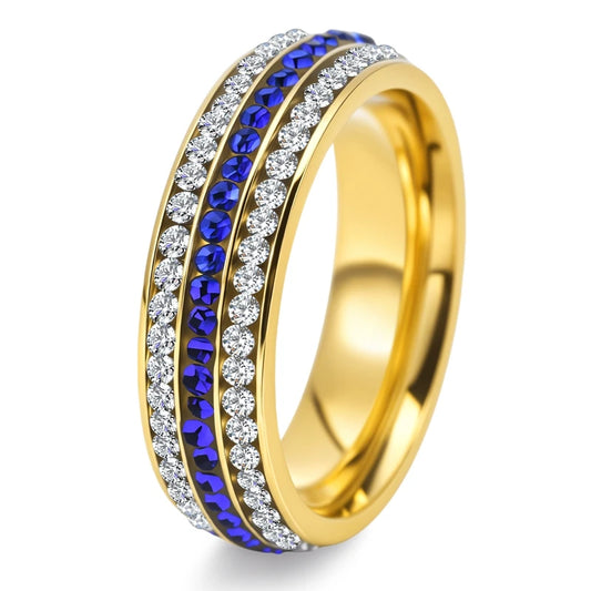 NEWLiFE REBEL Modern Pulse Stainless Steel Ring