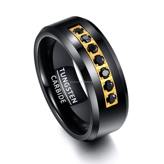 NEWLiFE REBEL Dawn Edge Tungsten Ring