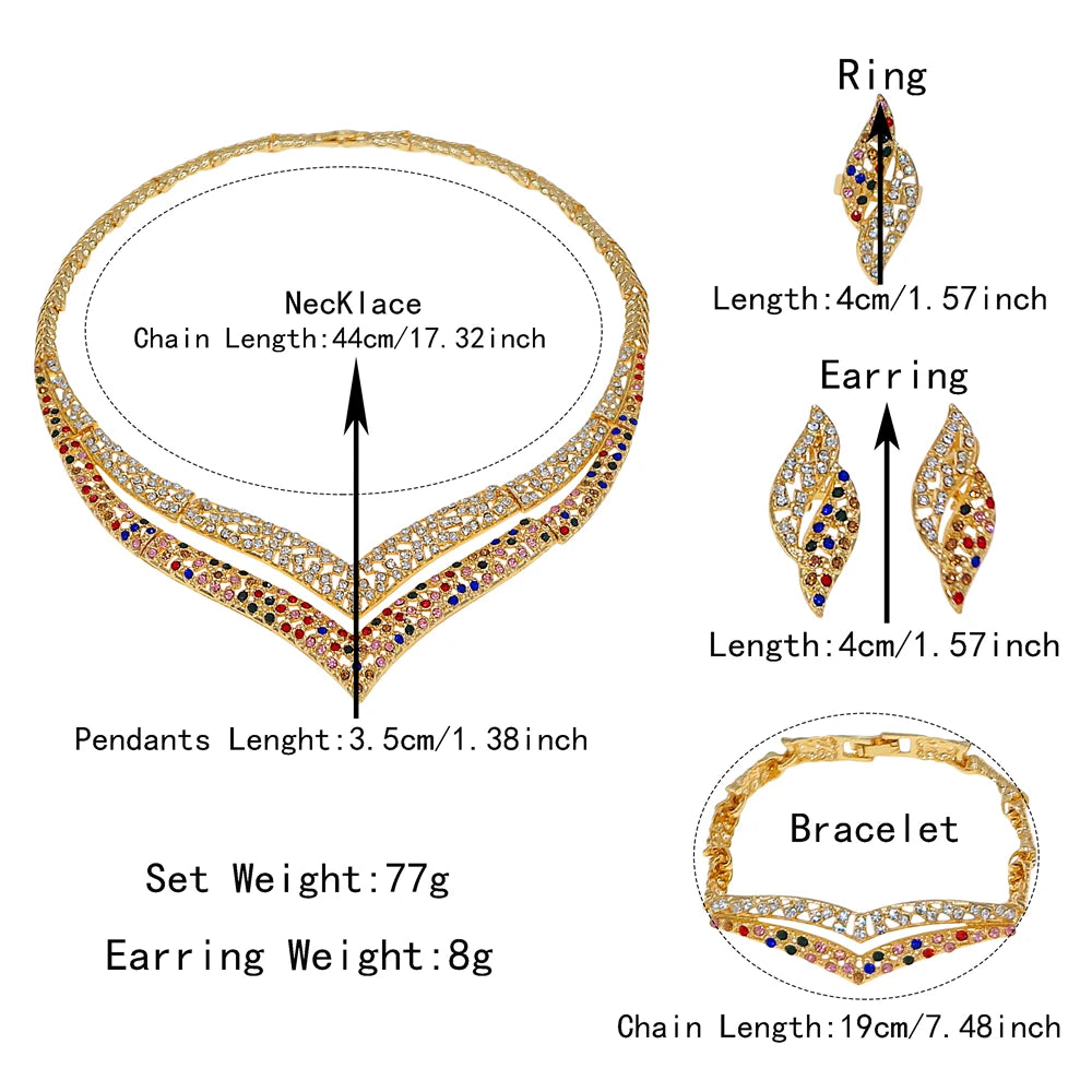 Zhuerrui Nigerian 18k Gold Plated Jewelry Set Brazil Gold Designer Wedding Jewellery Set Fashion Necklaces Jewelry SetsHB01614