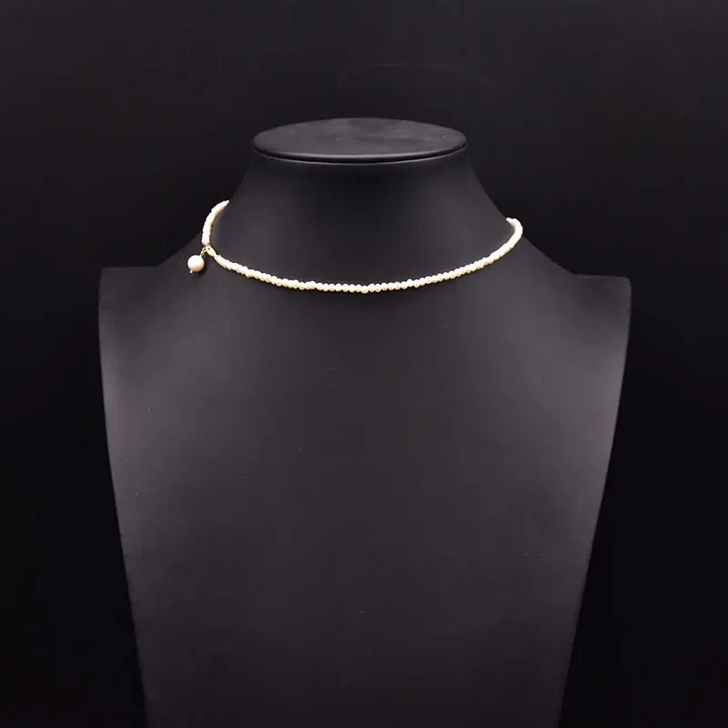 100% Natural Baroque Pearls Long Chain Pendant Necklace Trend Elegance Charm High Quality Jewelry Wholesale Customization