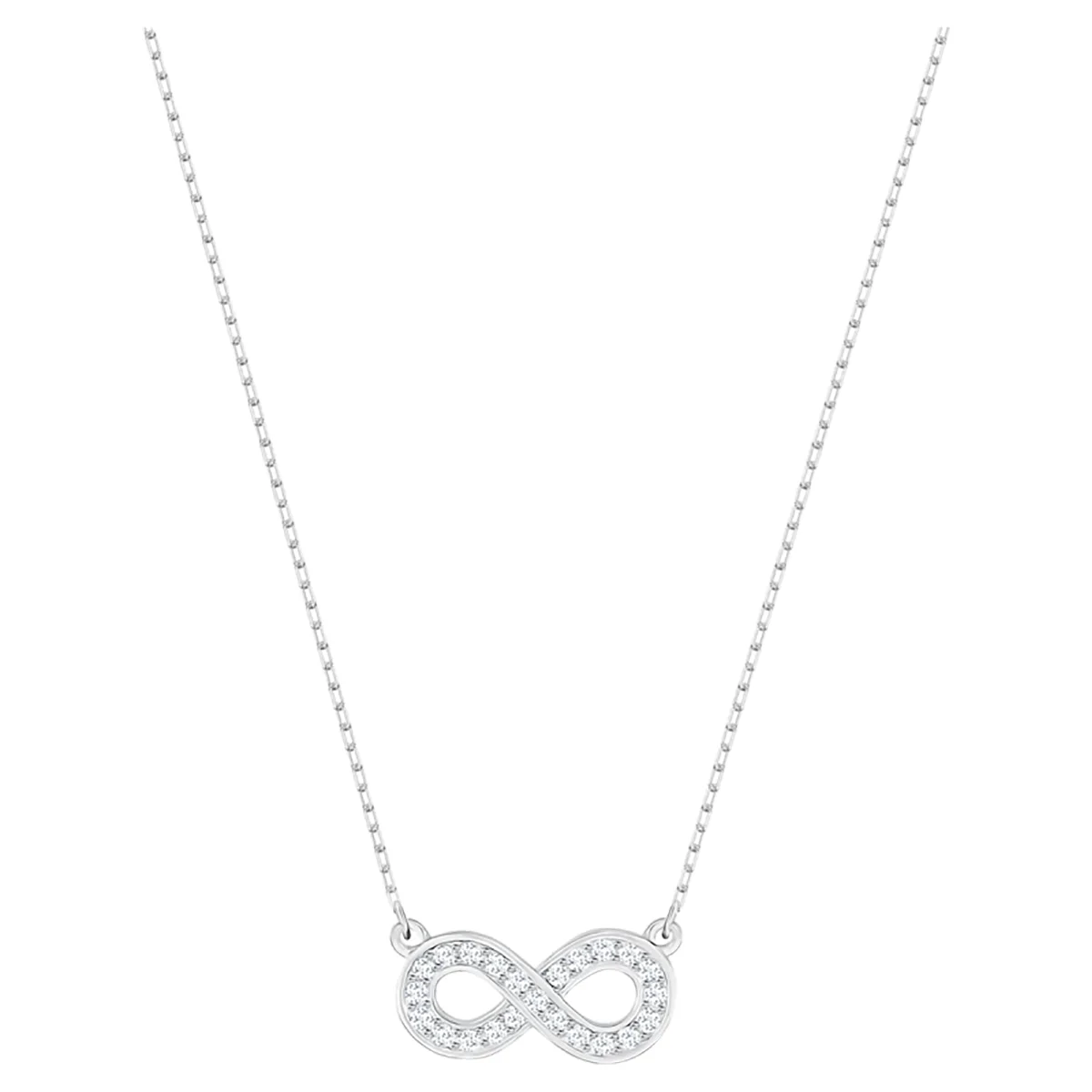 S&S Women Classic Copper Circle Crystal Zircon Pendant Necklace Silver Rose Gold Plated Sparkling Cubic Zirconia Dainty Chain Party