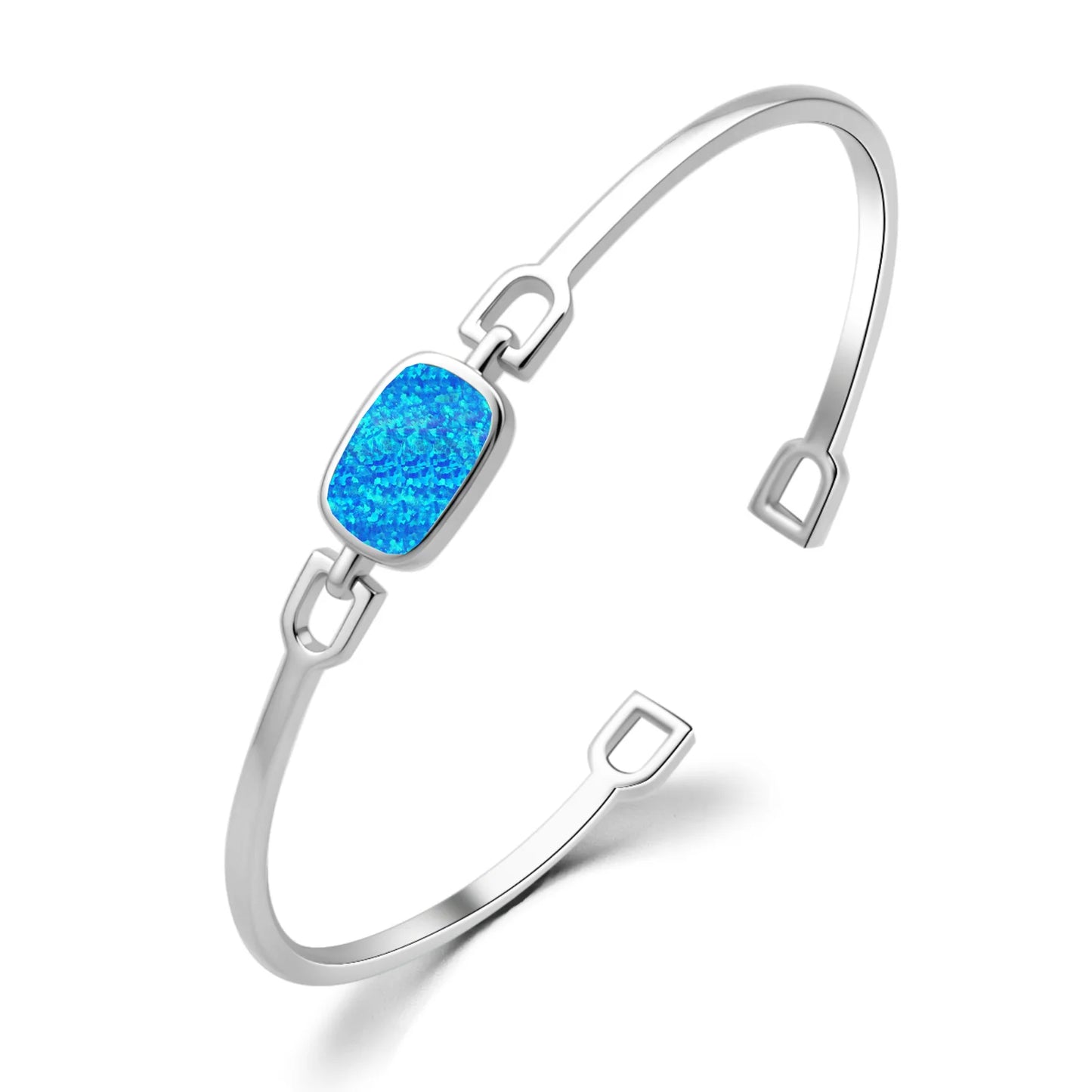 Modern Brass Minimalist Ocean Opal Ring-Hawaiian Design Bulk Jewelry Supplier