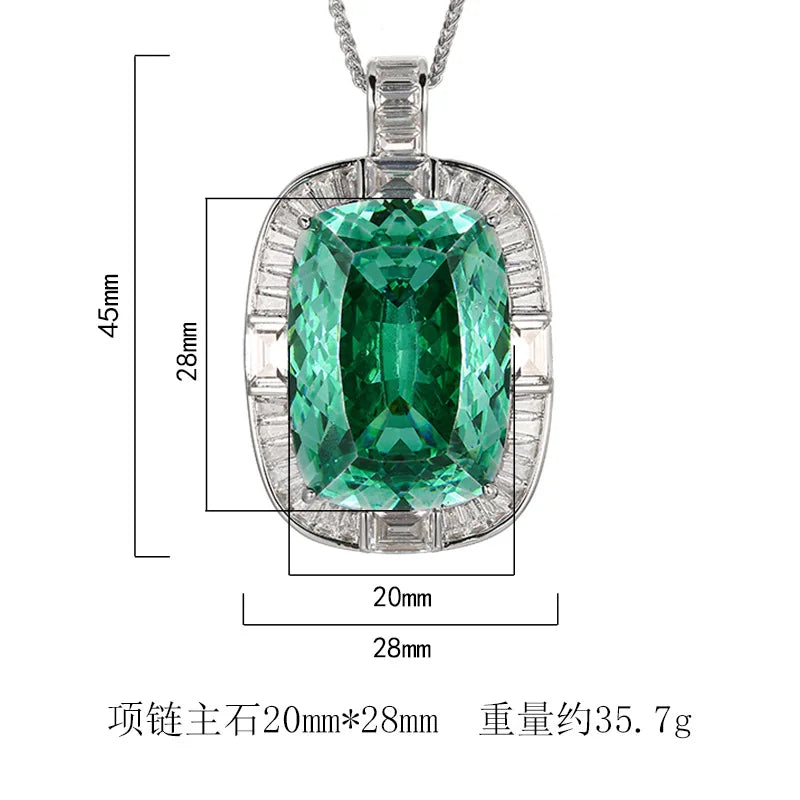 REDheart Fashion 18K Gold Plated Copper Alloy Inlaid Zircon Flower Shape Women's Luxury Pendant Necklace
