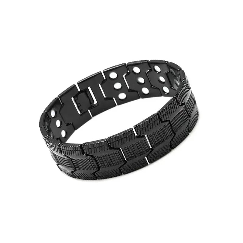 NewLife - Magnetic Vintage Zinc Alloy Three-Row Bracelet