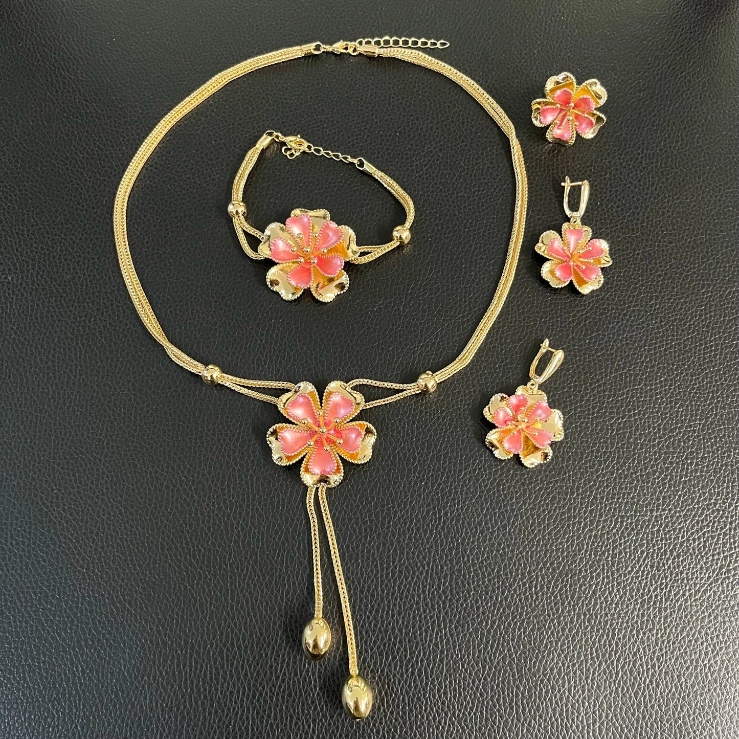 Zhuerrui Nigerian 18k Gold Plated Jewelry Set Brazil Gold Designer Wedding Jewellery Set Fashion   HM2500219