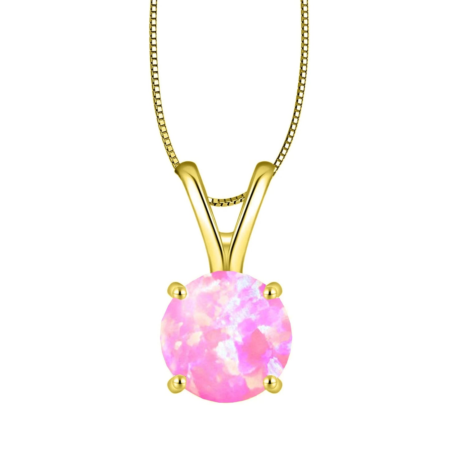 Tiktok Viral Dainty Round Blue Opal Pendant-Copper Link Chain Sweater Chain Minimalist Necklace for Women's Trendsetters