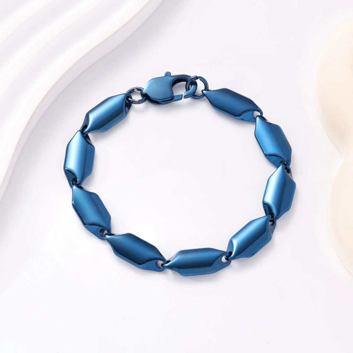 REBEL RTS Fashion Jewelry Gift High Polished PVD Plating Water Resistance Colorfast Stainless Steel Bracelet Classic Chain Bracelet