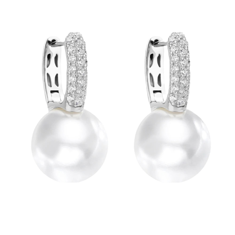 MUSHAN Jewelry Factory 925 Sterling Silver Earrings for Women Niche Light Luxury and High End Accessory With Hong Kong Style