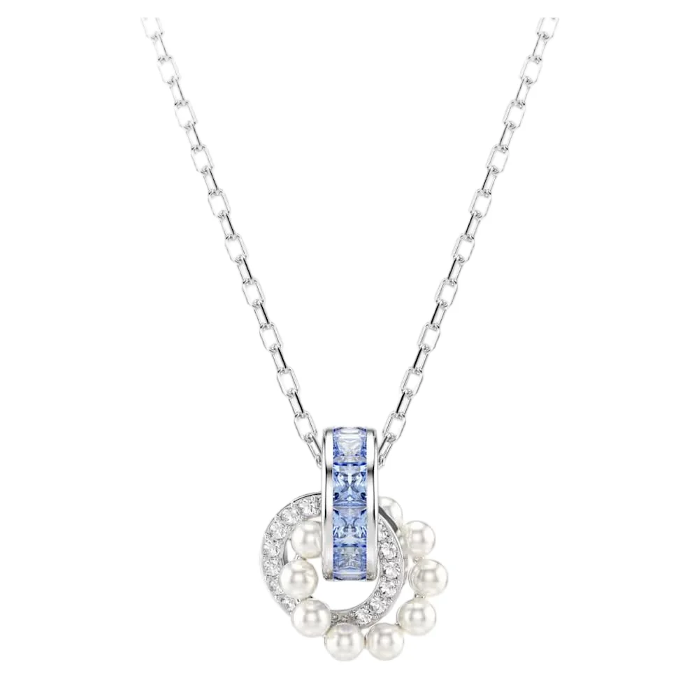 S&S Timeless Luxury Jewelry Necklace with Remarkable Texture and Brilliant Glow, Enhances Your Grace at All Formal Events.