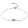 REDheart Gemfiori New Hot 2025 Fine Jewelry 925 Sterling Silver Hip-hop Eye Jewelry Set Personalized Design Unique Necklace Jewelry