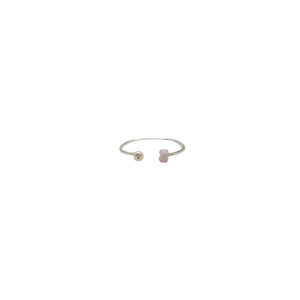 S&S Vintage Brass Zircon Slap & Snap Adjustable Charm Bracelet for Women Jewelry Gift
