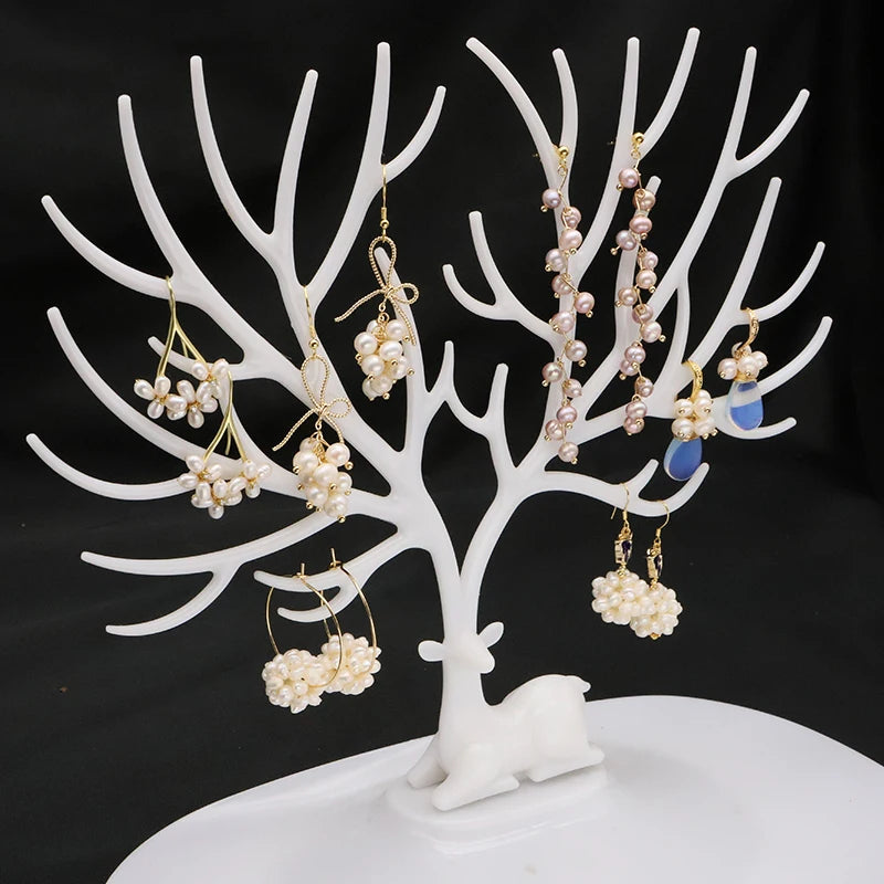 New Jewelry Natural Pearl Drop Earrings 18K Gold Plated Jewelry Korean Designer Jewelry Flower Earrings for Women Wholesale Bulk