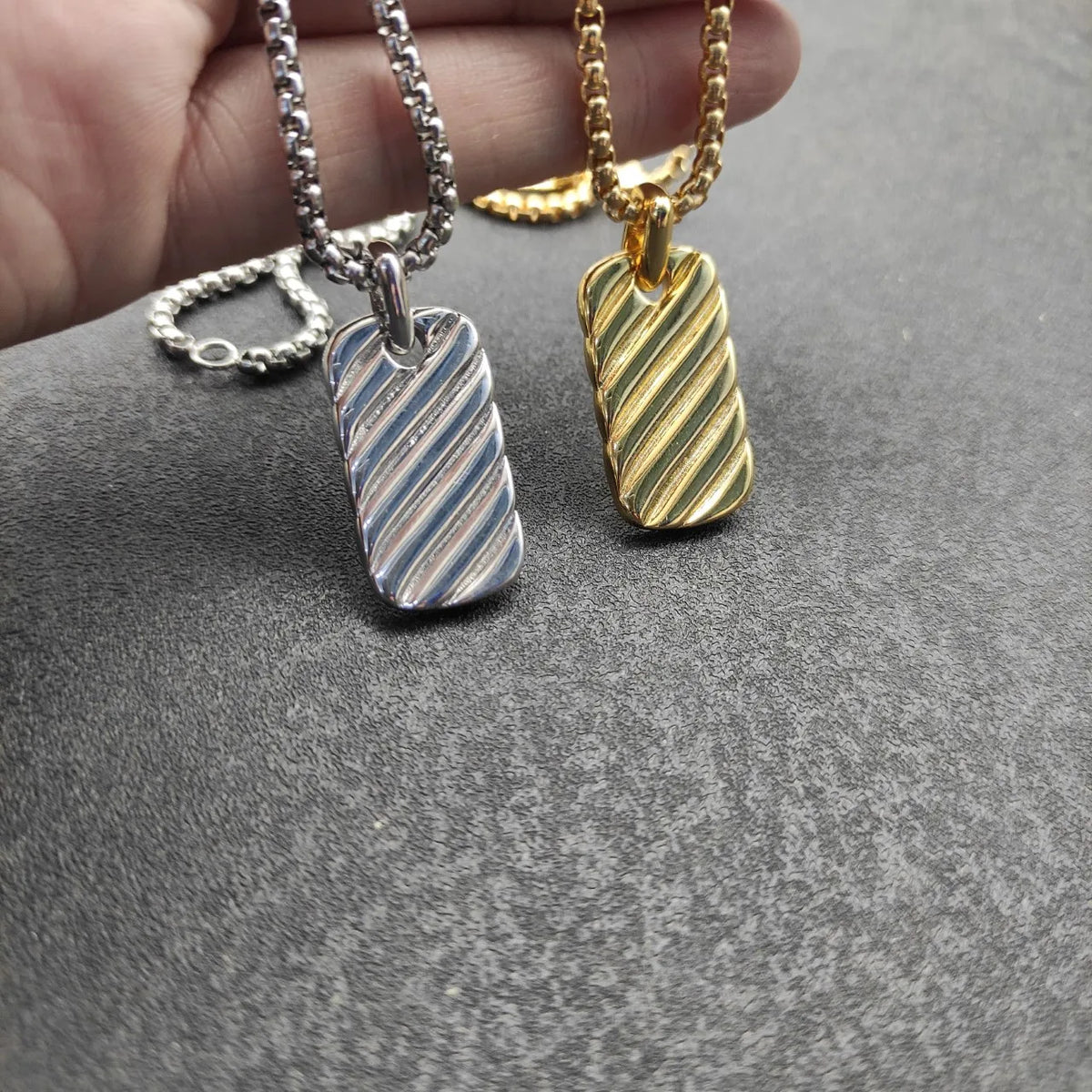 FASHIONISTA DY High-Quality Silver-Plated Shield Necklace with Diamonds, Gold-Plated Shield Necklace. Jewelry .